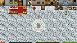 Brave Iruru faces wild desires in the lustful magical forest in part 4.