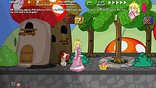 peach's big tits in untold tale?