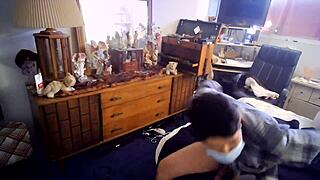 Young Girl Takes Old Man's Long Cock Deep