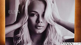 Gorgeous Model Elsa Jean Unleashes Inner Beast