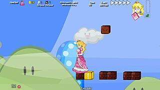 peach's big tits in untold tale?