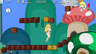 peach's big tits in untold tale?