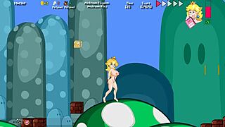 peach's big tits in untold tale?