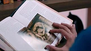 miss teacher strips naked and gets horny