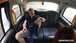Milf Savors Wild Ride in Taxi