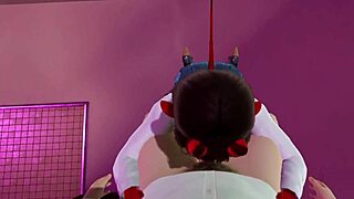 Tämä 3D-hentai näyttää Meruccubuksen imettävän opiskelun jälkeen, POV:lla ja teini 18+ -elementeillä.