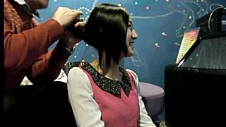 Long Hair Fetish Hairjob Video 032