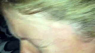 British milf performs oral and swallows