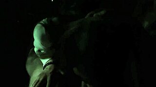 sexy mini skirt flashing pussy and panties before risky blowjob in public