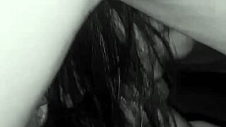 juicy milf jerks lover's cock, he explodes on her big tits in wild finish