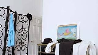 cecilia lion convinces stepdad for blowjob