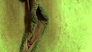 Juicy Cherry Babe Teases Clit with Toys in Kitchen - Hot!