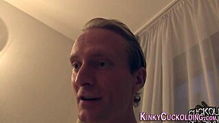 european babe rides big black cock in heels