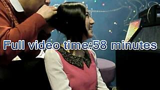 Long Hair Fetish Hairjob Video 032