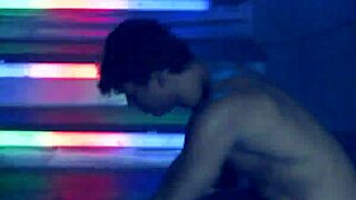 Handsome Brazilian stripper performs lively striptease 😊