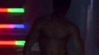 Handsome Brazilian stripper performs lively striptease 😊
