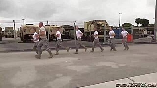 Hey, soldier, wanna fuck on the beach with navy hunks?