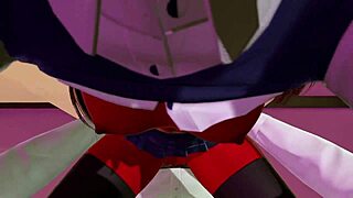 This 3D hentai shows Meruccubus getting sucked off after studying, with POV and teen elements.