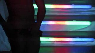 Handsome Brazilian stripper performs lively striptease 😊