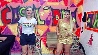 Beatriz Sampaio Gets Fucked Hard in Lesbian Interview!