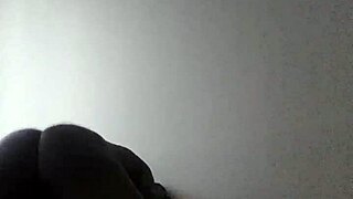 a latino guy sucks a black shemale's big cock in a deepthroat session