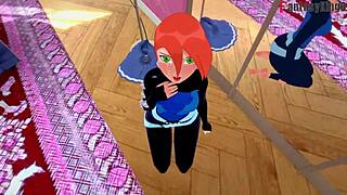 gwen tennyson banging in mirror pov