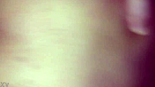 I'm fucking this cheating latina hard with my big white cock in her ass.