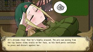 Angel gets bukkaked in public game