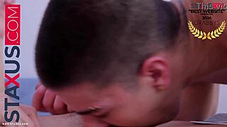 Staxus Twinks Play Games And Have Fun Together!