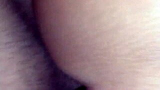 Me and the wife having homemade fun