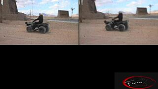 watching her FUCK on a motorbike in the sinai desert turns me on with camels around