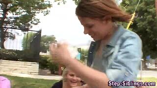 Have you tasted amateur stepsister's pierced pussy?