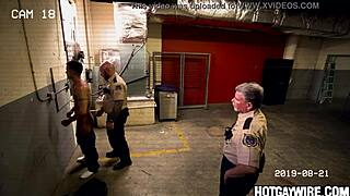 I watched two inmates get caught screwing around at work.