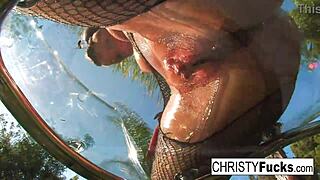 Watch Christy Mack tease her big tits and tattooed ass in this solo masturbation compilation.