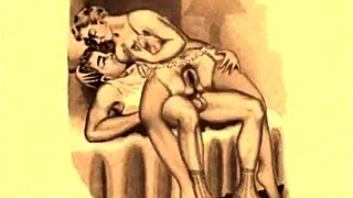 vintage erotic drawings from retro anime hentai