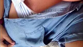 i met this sexy white teen 18+ with big tits. blonde and petite, we had an intimate encounter.