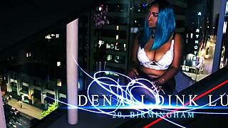 Essex Girl Bent Over for Cumshot on Cunt