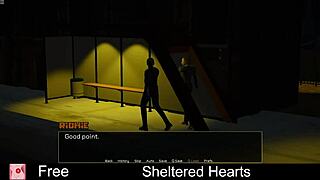 Застенчивые сердечки в эротической 3D хентай-симуляторе свиданий