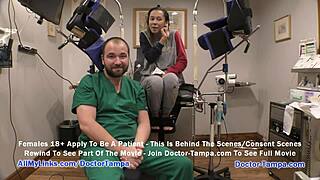 Kalani Luana despierta monta polla monstruosa de doctor extraño en Tampa