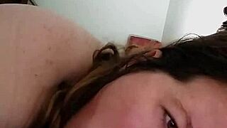 slutslave1975 enjoying sucking cock in retro scene