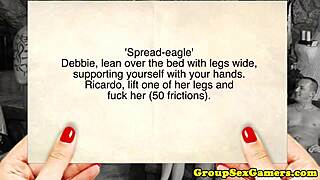 Gaming Babe Gets Group Facial!