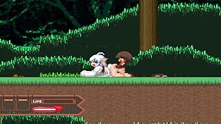 I watch Fobs Yamabiko animation in the forest game