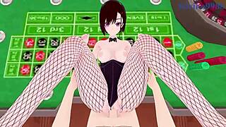 Shizuka Mikazuki and Beatrix Amerhauser bunny girl intense sex!