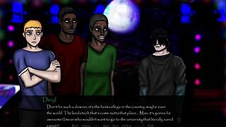 i shoved my big cock into that monster's mouth in superhuman 1, with big tits bouncing