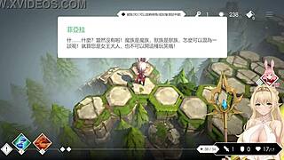 'Dungeon Escape 3 Trial Play is an anime game featuring various scenes'