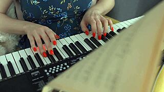 slim4k red-haired teen gets ass fucked in doggystyle position