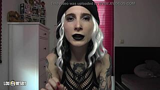 lou nesbit and lia louise dominate him as a male slut