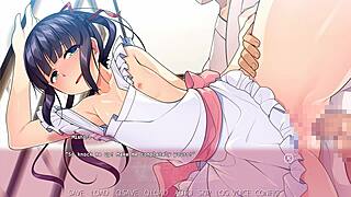 Anime trap Mishiro 3 bangs hard in shrine sex