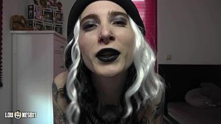 lou nesbit and lia louise dominate him as a male slut