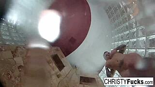 Shower Fun With Christy Dahlia And Ivan